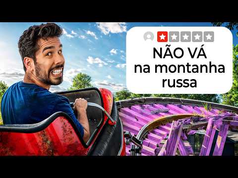 Fui no Parque de Diversões MAIS BARATO dos EUA