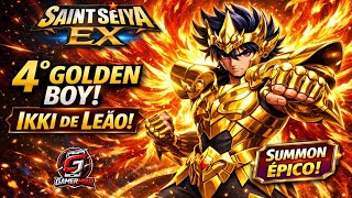 The 4th Golden Boy has arrived! 🦁 Ikki of Leo, Epic Summon! Saint Seiya Ex-Official