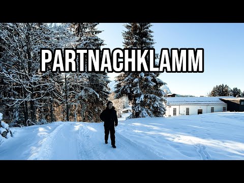 Partnach Gorge in winter – everything was FROZEN! 😱❄️