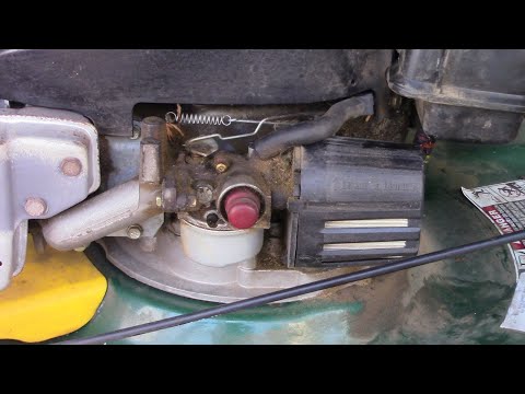 Tecumseh powered lawn mower carburetor replacement