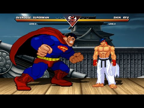 OVERDOSE SUPERMAN vs SHIN RYU - High Level Insane Fight!
