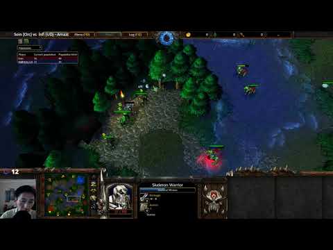 SoIn (Orc) vs Infi (UD) - WarCraft 3 - WC2396