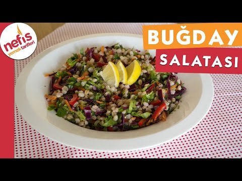 Buğday Salatası Tarifi - Salata Tarifi - Nefis Yemek Tarifleri Video