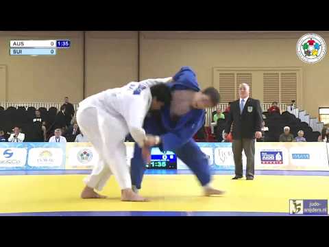 Judo 2013 Grand Prix Miami: Anthony (AUS) - Grossklaus (SUI) [-90kg]