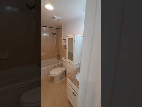 Top Floor! Beautiful One Bedroom W/Renovated Kitchen & Washer/Dryer In Unit! property video