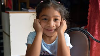 La alegría de la sonrisa de Astrid