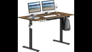 🖥️ SHW 55” Electric Standing Desk Review | Best Height Adjustable Desk for Home & Office!