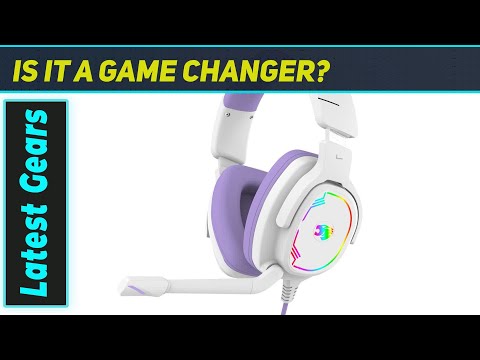 Jimonyer Gaming Headset: Best Purple RGB for PC & Consoles!
