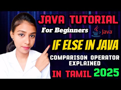 If Else In Java Comparison Operator Java Full Course Java Tutorial For Beginners In Tamil 7