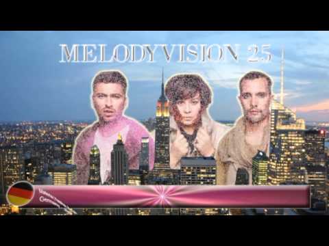 MelodyVision 25 - GERMANY - Materia,Yasha & Miss Platinum - "Lila Wolken"