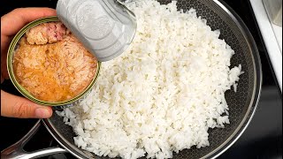 Do you have canned tuna and rice at home? ðŸ˜‹ Such easy, quick and very delicious recipe!