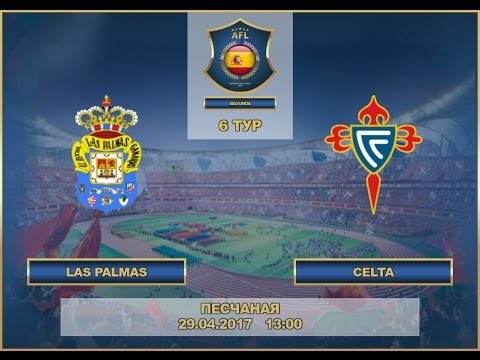 AFL17. Spain Segunda. Day 6.Las Palmas - Celta.