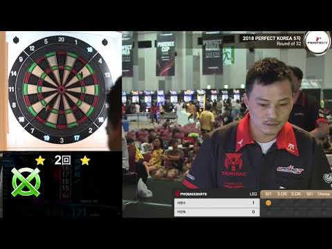 2018 퍼펙트 코리아 5차 대회 32강 (서병수 vs 이진욱)