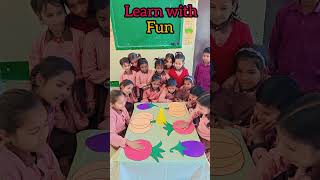 Learn with fun 🤗#activity #youtubeshorts #education #school