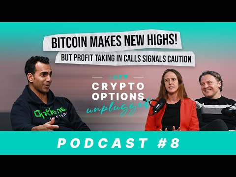 Crypto Options Unplugged - Bitcoin makes new highs but profit taking in calls signals caution #8