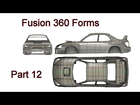 Fusion 360 Forms - Part 12 - Working with 3 and 5 sided topology