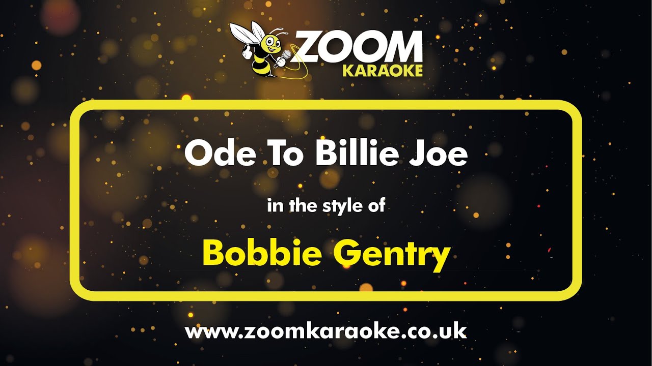 Bobbie Gentry - Ode To Billie Joe - Karaoke Version from Zoom Karaoke