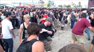 The Pit Action of Chelsea Grin @ Extreme Thing 2013 Las Vegas