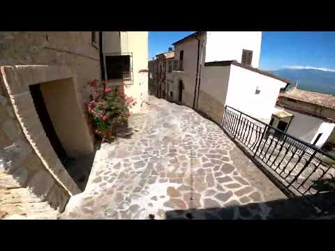 ⚡ Inside alleys of Prezza (Aq) ⚡🚴 Discover Abruzzo Borghi 🚴 Gopro hero mtb Gravel bike Valle Peligna