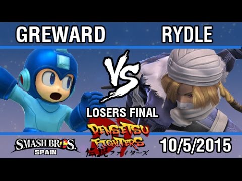 Densetsu Fighters - Greward (Ness, Diddy, Megaman) VS. Rydle (Sheik) SSB4 Losers Final - Top 8
