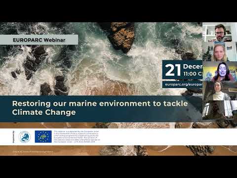 EUROPARC Webinar - Restoring our marine environment to tackle climate change