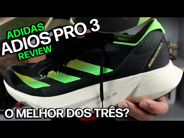 O MELHOR Adios Pro? Adidas Adios Pro 3 | o review