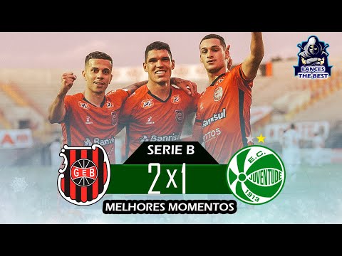 UM BELO JOGO! BRASIL DE PELOTAS 2 X 1 JUVENTUDE, Melhores Momentos [HD] Serie B 2021