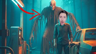 اشتغلت فى محطة بنزين فى الغابة !!