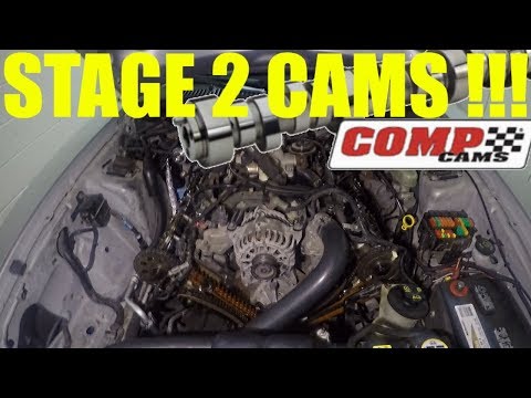 installing stage 2 cams in my 1999-2004 mustang gt | it chops now