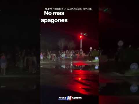 ¡LA HABANA VUELVE A LAS CALLES! Boyeros con más de cuarenta horas de apagón #cuba #protestas