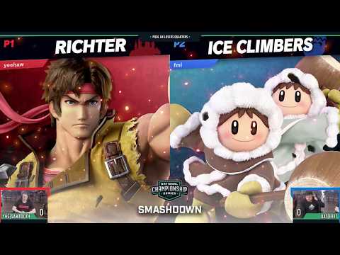 Smashdown Minor (Apr. '19) - YHG|Sawtooth (Richter) Vs. DaT|ER17 (Ice Climbers, Samus) - Pool B4