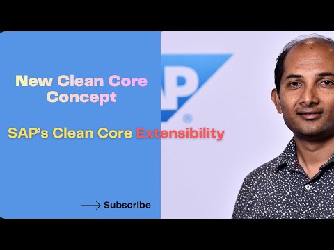SAP's New Clean Core Concept 2025!