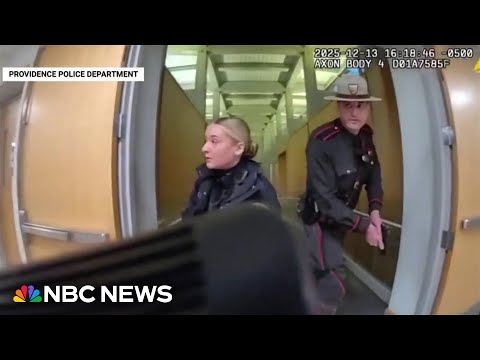 Police release bodycam video from Brown University shooting