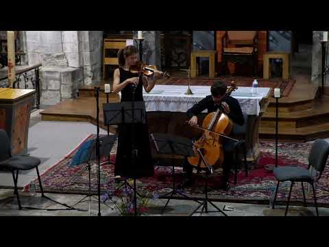 Beethoven - duo in C Major for violin and cello - Duo Thirault-Joubert