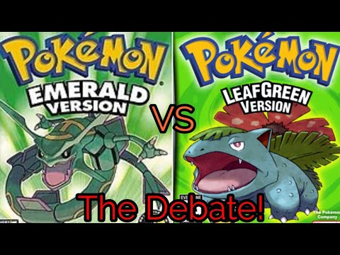 Pokemon Emerald Vs Pokemon Leaf Green Featuring The Eric Barber and Toxisoris