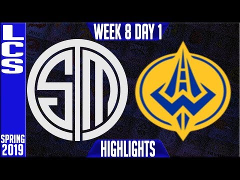 TSM vs GGS Highlights | LCS Spring 2019 Week 8 Day 1 | Team Solomid vs Golden Guardians