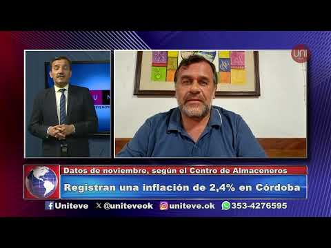 Noviembre: registran una inflación del 2,4% en Córdoba