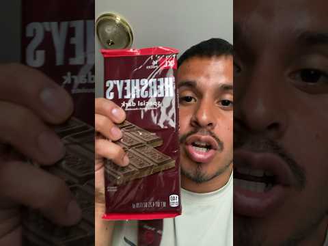 Hershey’s special dark Chocolate XL in less than 3 minutes