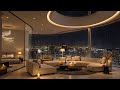 Soothing Rainy Night In Cozy Apartment With Relaxing Jazz Music Rain Fireplace Sounds For Sleep