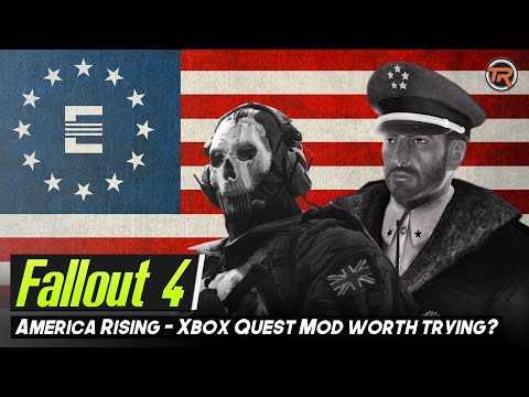 The Enclave in Fallout 4 on Xbox! America Rising Quest Mod