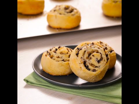 Mushroom and Parmesan Pinwheels