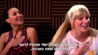 Glee - Hand in My Pocket/I Feel the Earth Move + Santana's proposal (HEBsub מתורגם)
