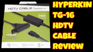Hyperkin HDMI TurboGrafx-16  Cable Review