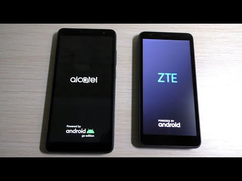Alcatel 1A vs ZTE L8 Bootanimation
