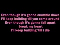 Limp Bizkit-Build a Bridge lyrics 