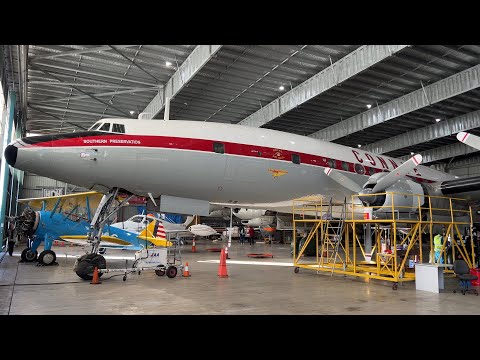 World's Last Flying Lockheed Super Constellation: Walkaround, Cabin and Cockpit