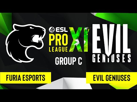 CS:GO - Evil Geniuses vs. FURIA Esports [Mirage] Map 2 - ESL Pro League Season 11 - Group C