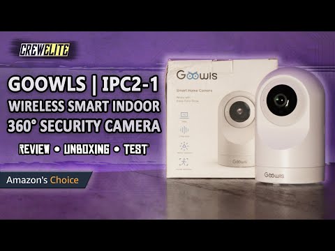 Goowls - Wireless Indoor 360° 1080P Security Camera | With Pan/Tilt & Motion Tracking [REVIEW]