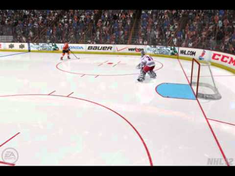 NHL 12 Was Danny Briere robbed of a goal? You decide