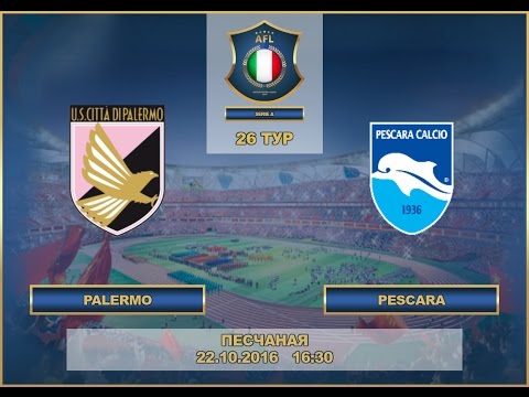AFL. Italian. Serie A.tour 26. Palermo - Pescara